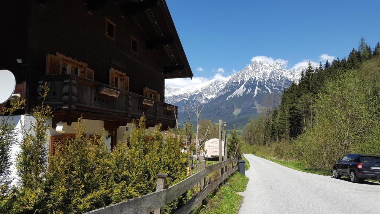 Lederer Haeus'L, Ferienwohnungen Ellmau Bagian luar foto